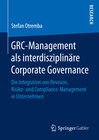 Buchcover GRC-Management als interdisziplinäre Corporate Governance