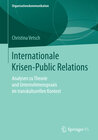 Buchcover Internationale Krisen-Public Relations