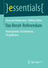 Buchcover Das Brexit-Referendum