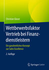 Buchcover Wettbewerbsfaktor Vertrieb bei Finanzdienstleistern