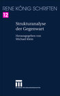 Buchcover Strukturanalyse der Gegenwart