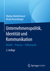 Buchcover Unternehmenspolitik, Identität und Kommunikation
