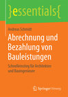 Buchcover Abrechnung und Bezahlung von Bauleistungen