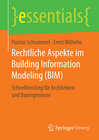 Buchcover Rechtliche Aspekte im Building Information Modeling (BIM)