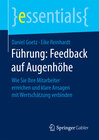 Buchcover Führung: Feedback auf Augenhöhe