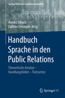 Buchcover Handbuch Sprache in den Public Relations