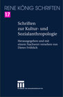 Buchcover Schriften zur Kultur- und Sozialanthropologie