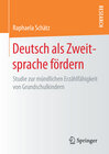 Buchcover Deutsch als Zweitsprache fördern