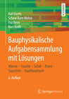 Buchcover Bauphysikalische Aufgabensammlung mit Lösungen