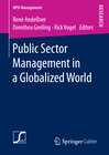 Buchcover Public Sector Management in a Globalized World