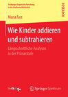 Buchcover Wie Kinder addieren und subtrahieren