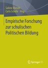Buchcover Empirische Forschung zur schulischen Politischen Bildung