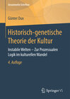 Buchcover Historisch-genetische Theorie der Kultur