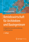 Buchcover Betriebswirtschaft für Architekten und Bauingenieure