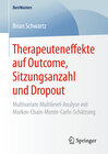 Buchcover Therapeuteneffekte auf Outcome, Sitzungsanzahl und Dropout