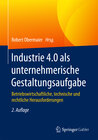 Buchcover Industrie 4.0 als unternehmerische Gestaltungsaufgabe