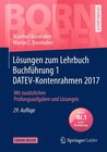 Buchcover Lösungen zum Lehrbuch Buchführung 1 DATEV-Kontenrahmen 2017