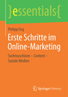 Buchcover Erste Schritte im Online-Marketing