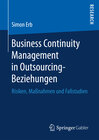 Buchcover Business Continuity Management in Outsourcing-Beziehungen