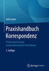 Buchcover Praxishandbuch Korrespondenz