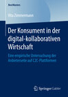 Buchcover Der Konsument in der digital-kollaborativen Wirtschaft