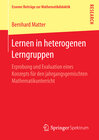 Buchcover Lernen in heterogenen Lerngruppen