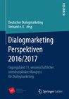 Buchcover Dialogmarketing Perspektiven 2016/2017