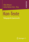 Buchcover Kon-Texte