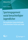 Buchcover Sportengagement sozial benachteiligter Jugendlicher