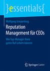 Buchcover Reputation Management für CEOs