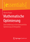 Buchcover Mathematische Optimierung