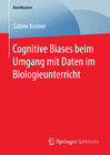 Buchcover Cognitive Biases beim Umgang mit Daten im Biologieunterricht