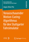 Buchcover Vorausschauender Motion-Cueing-Algorithmus für den Stuttgarter Fahrsimulator