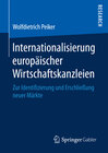 Buchcover Internationalisierung europäischer Wirtschaftskanzleien