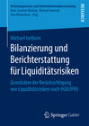 Buchcover Bilanzierung und Berichterstattung für Liquiditätsrisiken