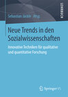 Buchcover Neue Trends in den Sozialwissenschaften
