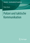 Buchcover Polizei und taktische Kommunikation