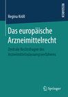 Buchcover Das europäische Arzneimittelrecht