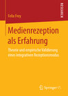 Buchcover Medienrezeption als Erfahrung