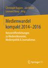 Buchcover Medienwandel kompakt 2014–2016
