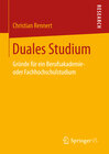 Buchcover Duales Studium