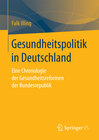 Buchcover Gesundheitspolitik in Deutschland