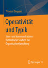 Buchcover Operativität und Typik