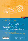 Buchcover Windows Server-Administration mit PowerShell 5.1