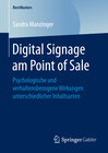 Buchcover Digital Signage am Point of Sale