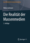 Buchcover Die Realität der Massenmedien