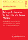 Buchcover Lehrerprofessionswissen im Kontext beschreibender Statistik