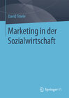 Buchcover Marketing in der Sozialwirtschaft