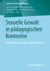 Buchcover Sexuelle Gewalt in pädagogischen Kontexten