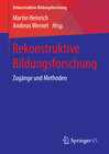 Buchcover Rekonstruktive Bildungsforschung
